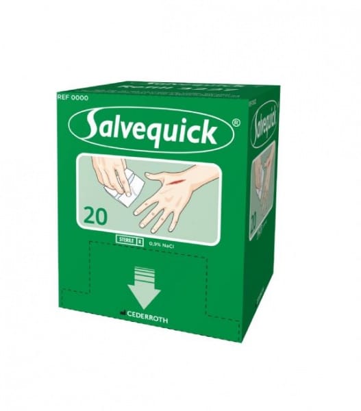 Sårvask Salvequick sårserviett refill 323700 (til 490900)